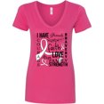 thumbnail image 3 of Inktastic I Have... Inspirational Words for Those Battling Lung Cancer Women's V-Neck T-Shirt, 3 of 5