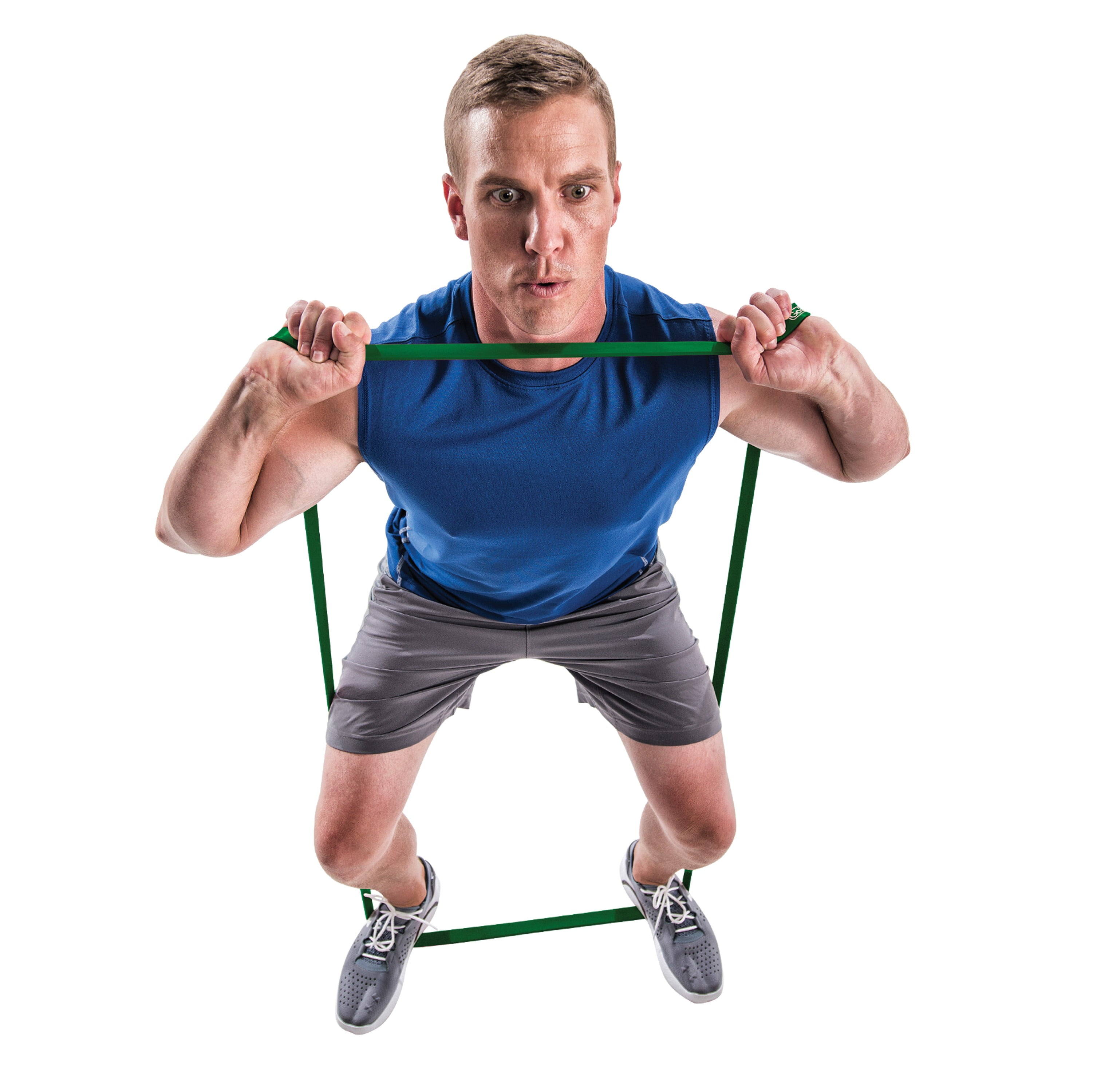 GoFit Wide Super Resistance Bands - Resistance Training Loops - Black 60-150lb