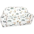 thumbnail image 1 of Delsit Kids Couch for Toddlers - 2 in 1 Convertible Foam Sofa to Lounger, Comfy Flip Out Lounge Chair for Children, Made in Europe, 1 of 4
