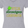 thumbnail image 4 of Inktastic Official Shenanigans Coordinator St. Patrick's Day Women's V-Neck T-Shirt, 4 of 5