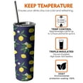 thumbnail image 6 of 20 OZ Coffee Tumble Slim Tumbler Cup with Straw,Thermal with Lids for Hot and Cold Drinks for Daughter Son, 6 of 7