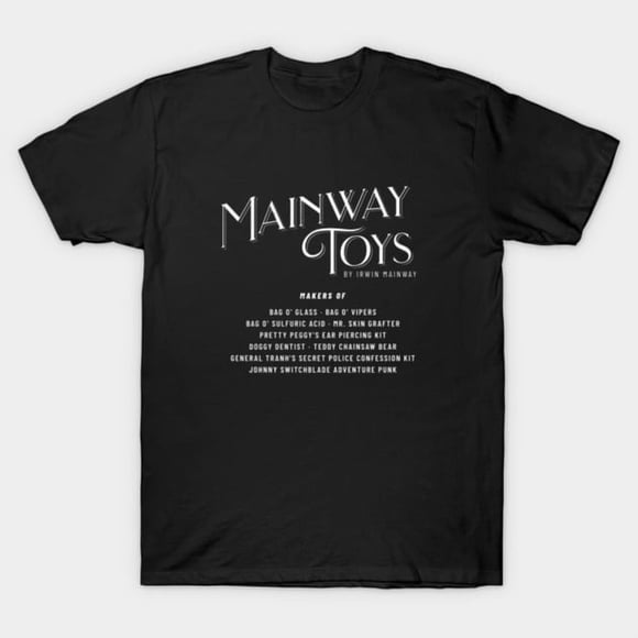 Mainway Toys By Irwin Mainway SNL Sketch Comedy Parody Art Unisex T-Shirt, up to size 3XL.