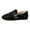Black, variant on Carnival Shoes Women Retro Glitter Slip On Casual Comfortable Round Toe Walking Soft Sole Shoes