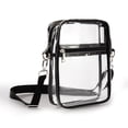 thumbnail image 2 of ibiyuan Clear Bag for Stadium Events - Clear Crossbody Bag Stadium Approved Small Mini Clear Purse, Womens Handle Handbags for Sports Concerts, 2 of 9