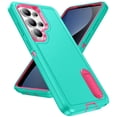 thumbnail image 2 of Funda para Teléfono Samsung Galaxy S26 Ultra 5G de 6,9" con Soporte Incorporado, Funda Protectora Resistente a Prueba de Golpes/polvo/caídas de Grado Militar para Samsung Galaxy S26 Ultra 5G, Verde, 2 of 8