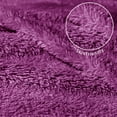 thumbnail image 5 of Exclusivo Mezcla Soft Fleece Throw Blanket for Couch, Super Soft Velvet Plush Bed Blanket, 50x60 Inches, Purple, 5 of 6