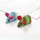 thumbnail image 5 of 6 piezas de ratones falsos juguetes interactivos mini juguetes divertidos del ratón para mascotas gatos gatito (color aleatorio), 5 of 7
