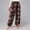 Purple, variant on Spazoro Kids Girls Sweatpants, Casual Warm Loose Printed Fall Winter Pants for Toddler Girls Brown Size 6 T
