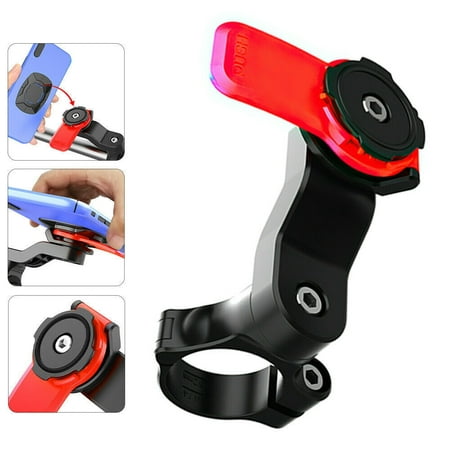 New Quad Lock Front Bike Twist Mountain Cradle Cycling Phone Holder