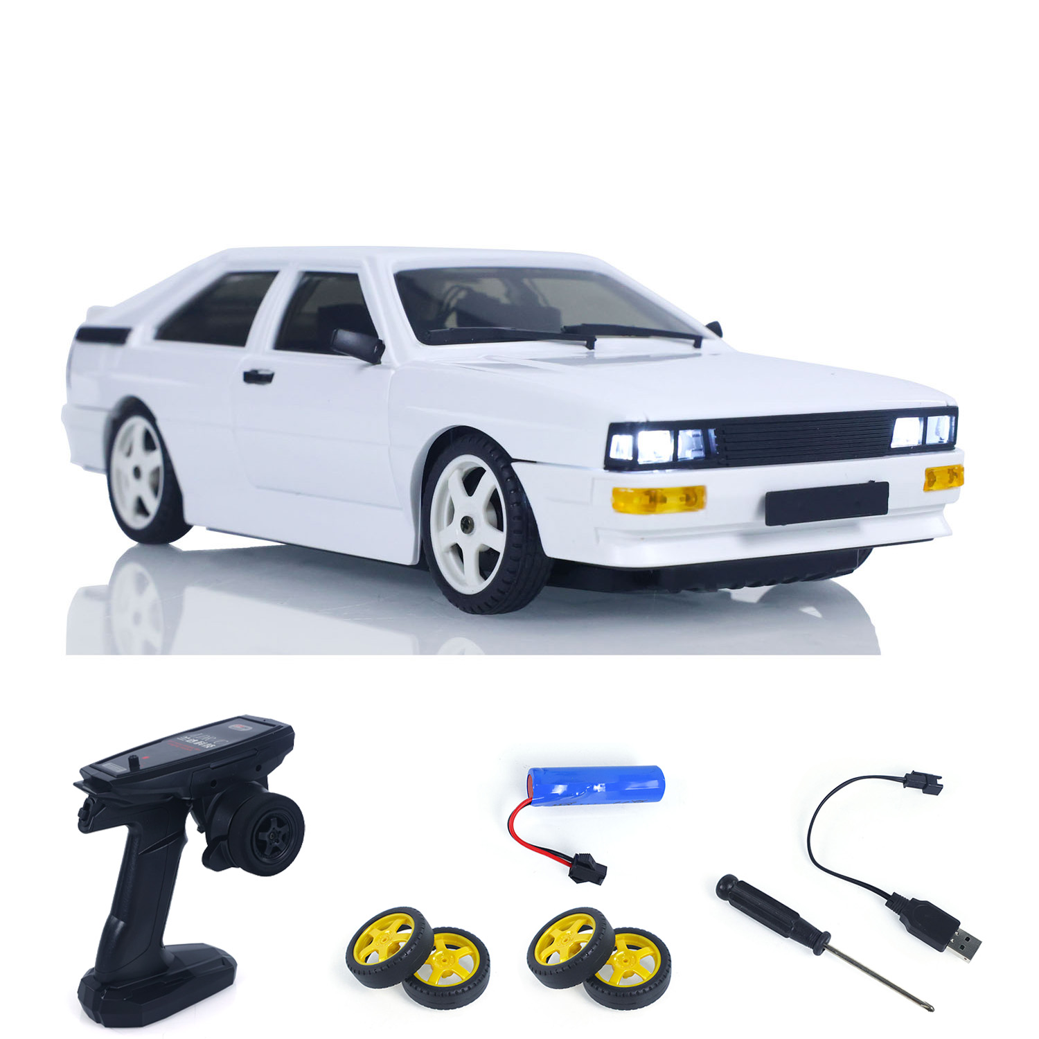 Plastic LDRC 2804W 1/28 4WD RC Drift Car Remote Control Racing Vehicles Motor ESC Steering Servo Light System Model Toys