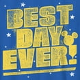 thumbnail image 2 of Boy's Mickey & Friends Distressed Best Day Ever  Graphic Tee Royal Blue X Large, 2 of 5