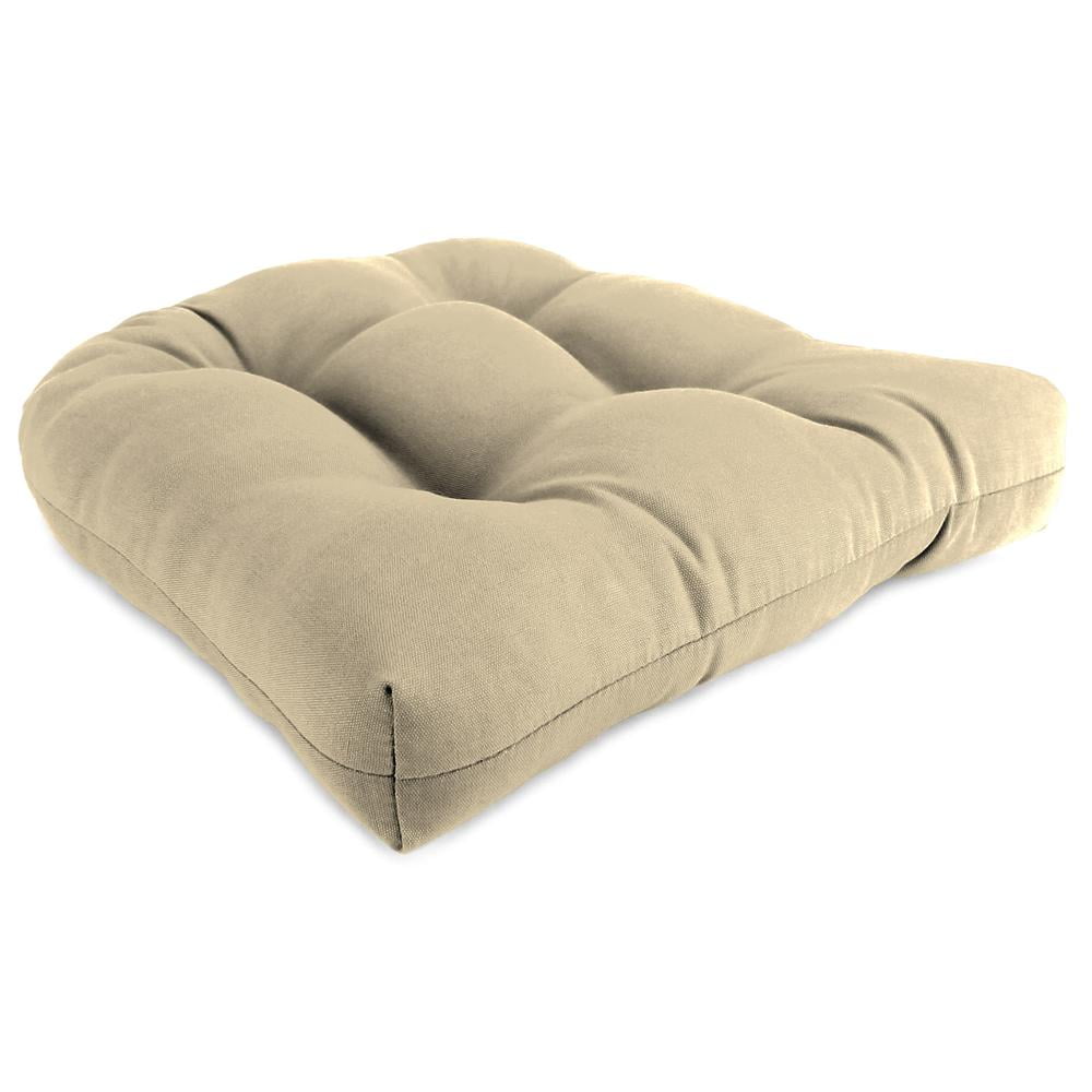 Outdoor Wicker Chair Cushions, Beige color - Walmart.com - Walmart.com