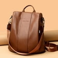 thumbnail image 5 of Mochila antirrobo para mujer, estilo sencillo, bolso de hombro que combina con todo, elegante y de moda, mochila para estudiantes, 5 of 5