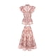thumbnail image 1 of Conjunto de camisa bellabarnetten sin mangas con estampado floral de dos piezas, 1 of 9