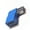 Blue-Left bend, variant on USB3.0 Male Female 90 Degree Right Angled Adapter Charging Converter 5Gbps Data Transfer for Laptops Mobile Phones