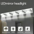 thumbnail image 6 of LED Vanity Mirror Light Fixture, 5 Light LED Acrylic Makeup Mirror Light, 180° Rotatable Joint Light Head, 6 of 7
