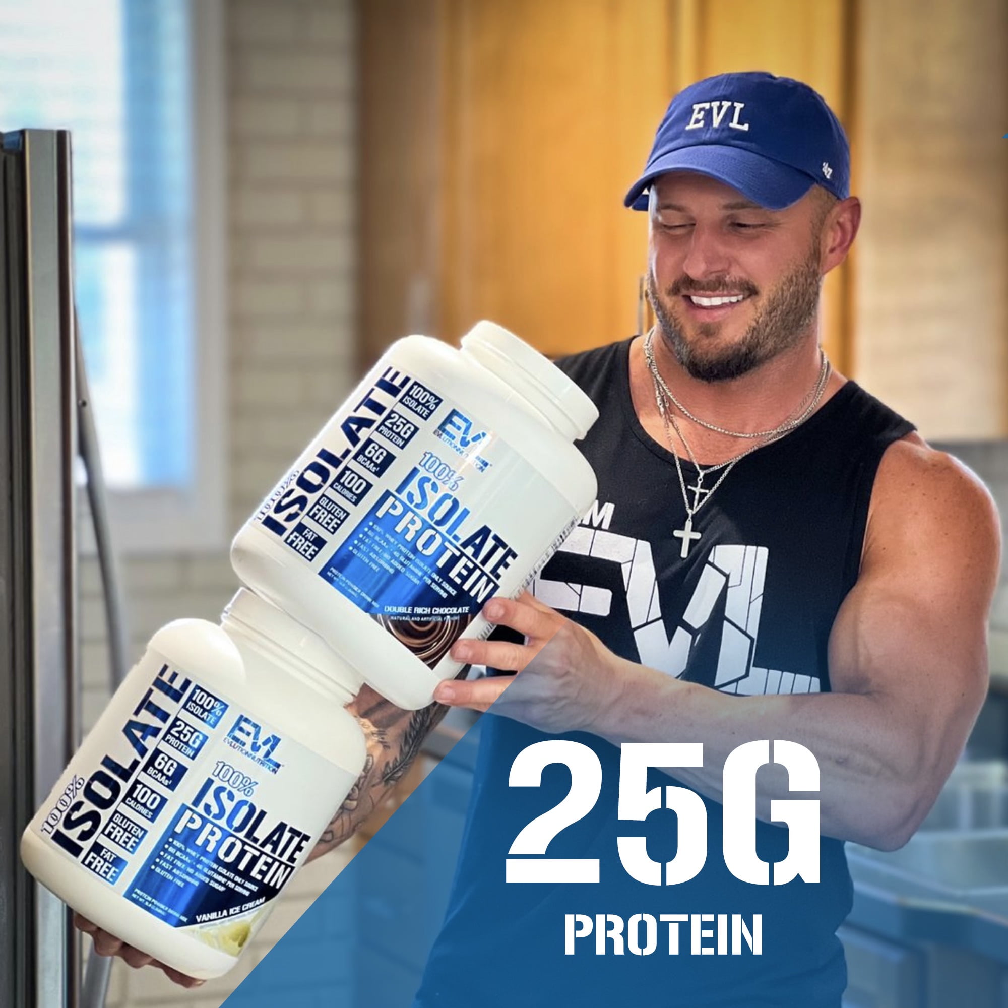 Evlution Nutrition Whey Isolate Protein Powder, 5 LB