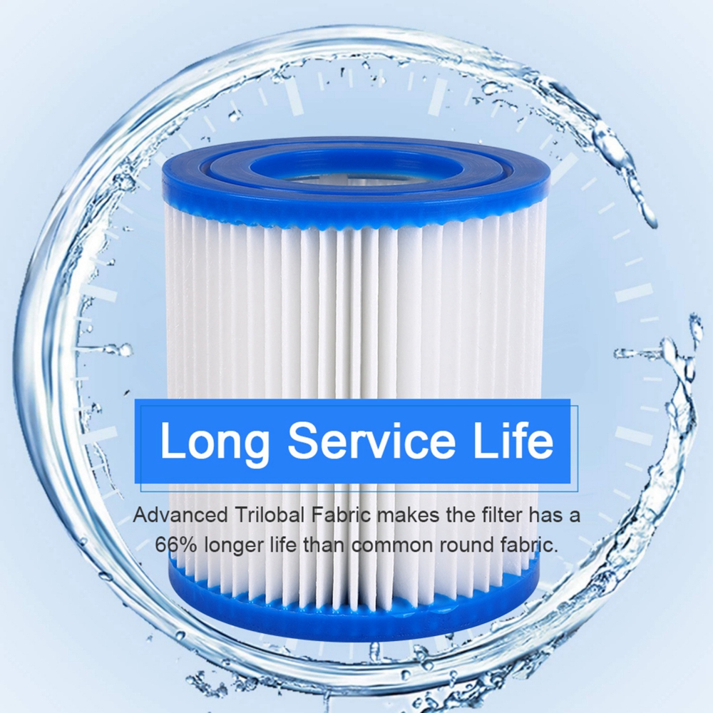 Buy Peyan Swimming Pool Filter Pump Replacement Cartridge Compatible for Intex Pool Filter H