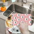thumbnail image 5 of Aursykel Halloween Ghost Hand Towel for Home Decor with Absorbent Polyester Fabric for Festive Kitchen or Bathroom Cute and Practical Holiday Gift 15.7x23.6in Pink, 5 of 6