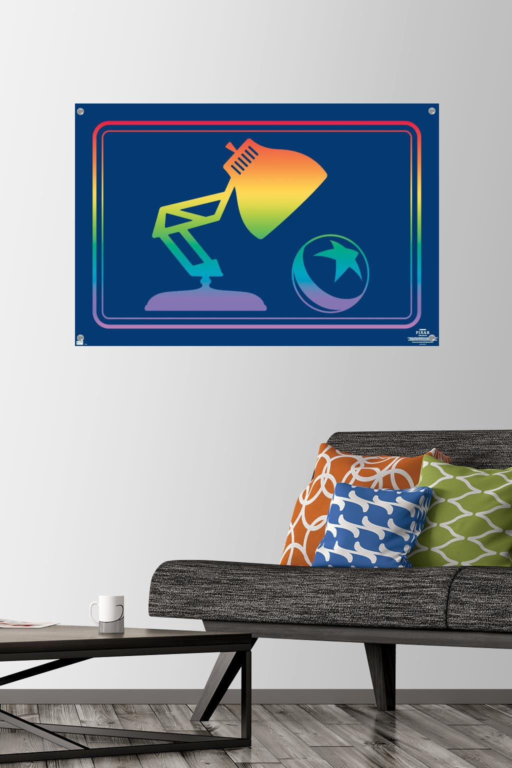Disney Pixar - Lamp Pride Wall Poster with Pushpins, 22.375" x 34"
