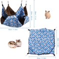 thumbnail image 5 of Hamaca para mascotas Animal pequeño Nido colgante cálido-m Azul Xemadio LF-0507, 5 of 5