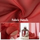thumbnail image 4 of Cortina MIULEE Transparente Roja 137x244 cm 2 Paños, 4 of 7