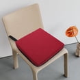 thumbnail image 1 of SWETRACE Coussin de Siège Portable Massage Polyester Rouge Foncé pour Jardin 1Ensemble, 1 of 7