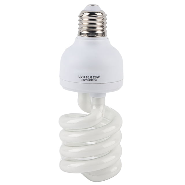 UVB Reptile Lamp,E27 26W Desert Reptile Desert Reptile Bulb Reptile Ultraviolet Lamp True Excellence