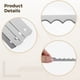thumbnail image 3 of 4 cuchillas de repuesto para cuchillos rebanadores de pan – Cuchillas de metal dentadas universales de 10,8 pulgadas para arco de pan – Acero inoxidable 420, afiladas y fáciles de instalar con 8 torni, 3 of 5