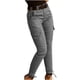 thumbnail image 1 of Pantalones de Cintura Alta Con Bolsillos Ajustados Informales Deportivos Sólidos Para Mujer A La Moda Odeerbi ODB-6, 1 of 5