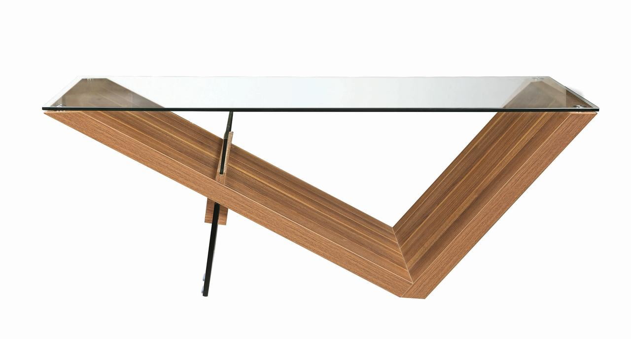 light walnut coffee table