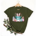 thumbnail image 2 of successthop Egg Shirts for Adults Womens Happy Easter Short Sleeve Holiday T Shirt Crewneck Shirt Summer Vacation Top XL, 2 of 6
