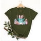 thumbnail image 5 of Mujeres Manga Corta de Verano Tops Día de San Valentín Impreso Cuello Redondo, Camisa de Moda Casual Blusa, 5 of 6