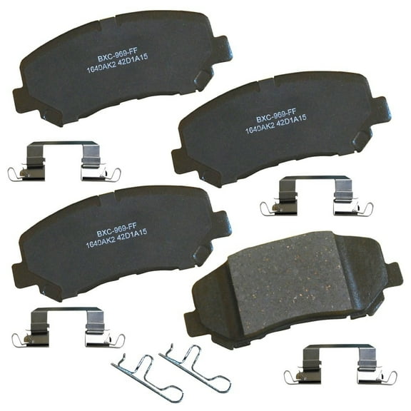 Bendix Brakes Disc Brake Pad Set Fits select: 2019 JEEP CHEROKEE, 2015-2017 CHRYSLER 200