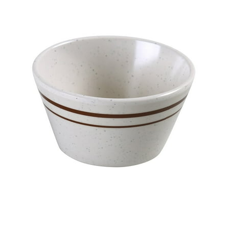 

Sesame Round Bouillon Cup 8 Oz. 4 Dia. X 2 H Melamine White
