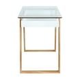 thumbnail image 3 of Edgemod Segovia Glass Top Desk in Natural, 3 of 5