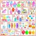 thumbnail image 2 of Juego de juguetes OCTERIC para huevos de Pascua, 200 unidades con 100 huevos de plástico, 2 of 6