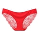 thumbnail image 1 of Tanga de malla de cintura alta para mujer - Ropa interior de encaje ajustable - Lencería sexy y cómoda (S-XXL, 90 % nailon), 1 of 3