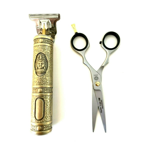 Ultimate Barber Hair Styling Buddha Design Grooming Tool GERMAN Barber Hair Shears HASHIR USA