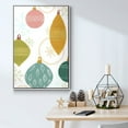 thumbnail image 5 of Modern Holiday Collection B - Framed Gallery Wrapped Holiday Canvas - 25 x 37 - White Frame, 5 of 8