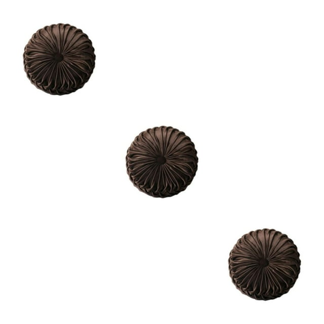 ZheElen Coussin Doux et Confortable pour Diverses Applications Coussin Décoratif Coussin Café 35CM 3Ensemble