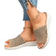 thumbnail image 3 of Willtoo Breathable Mesh Summer Slide Orthopedic Sandals Lightweight Comfortable Casual Shoes For Women Indoor And Outdoor, 3 of 6
