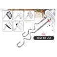 thumbnail image 4 of Dough Hook for Hand Mixer Replacement for Hand Mixer Dough Hooks KHM512, Stainless Steel Dough Hooks(2pcs), 4 of 5
