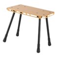 thumbnail image 3 of Almencla Table de Camping Tabouret de Camp Robuste Portable pour Voyage Concert Randonnée Kaki, 3 of 8
