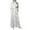 Glisme White256, variant on Glisme Casual Dresses For Women Abaya Dress Prayer Dress Full Length Kaftan With Hijab Dubai Maxi Dress Grey Sundress Formal Dresses