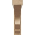 thumbnail image 2 of 3"W x 12"D x 12"H Thin Sheridan Rough Cedar Woodgrain TimberThane Corbel, Primed Tan, 2 of 6