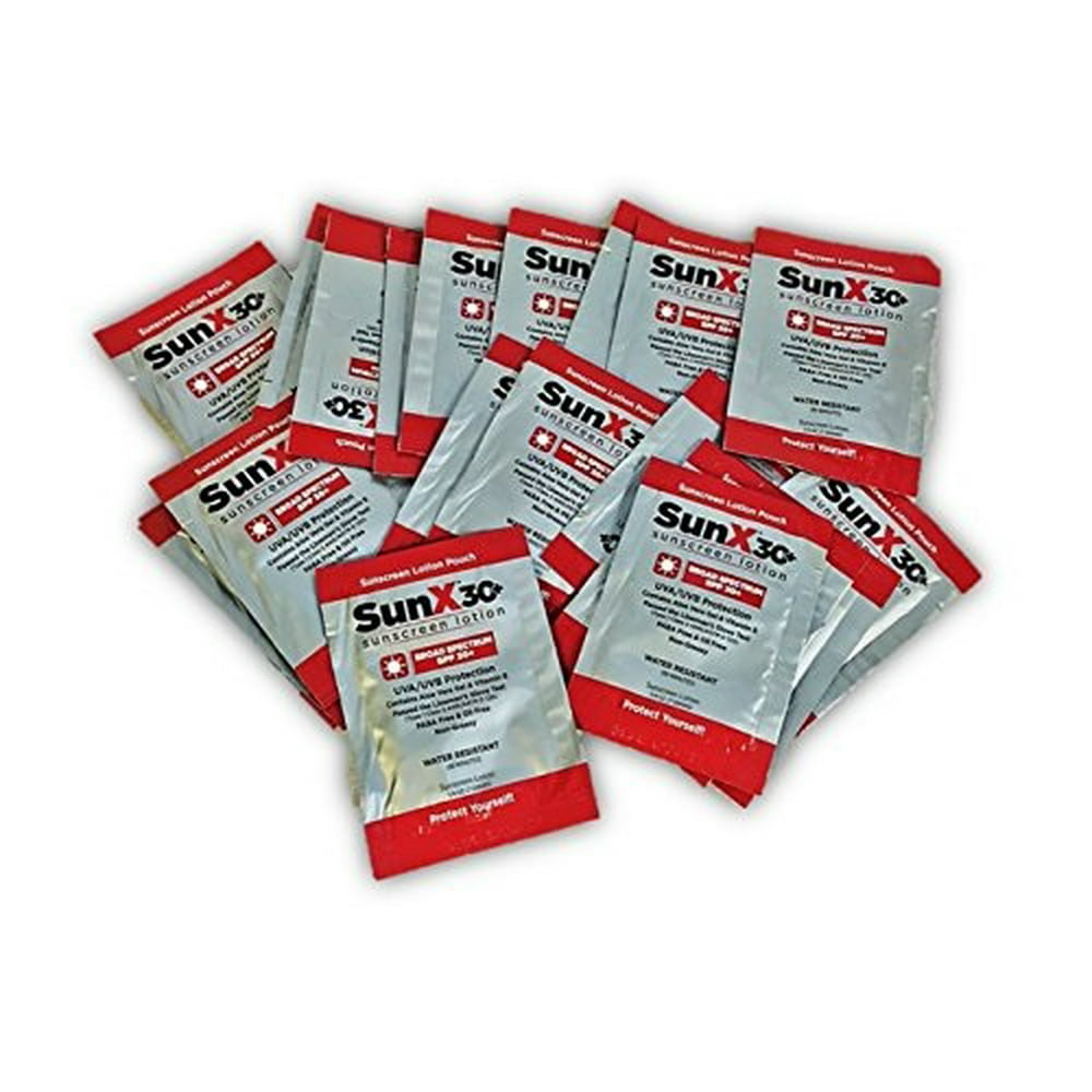 Sunx30+ Broad Spectrum Sunscreen 20 Lotion Packets
