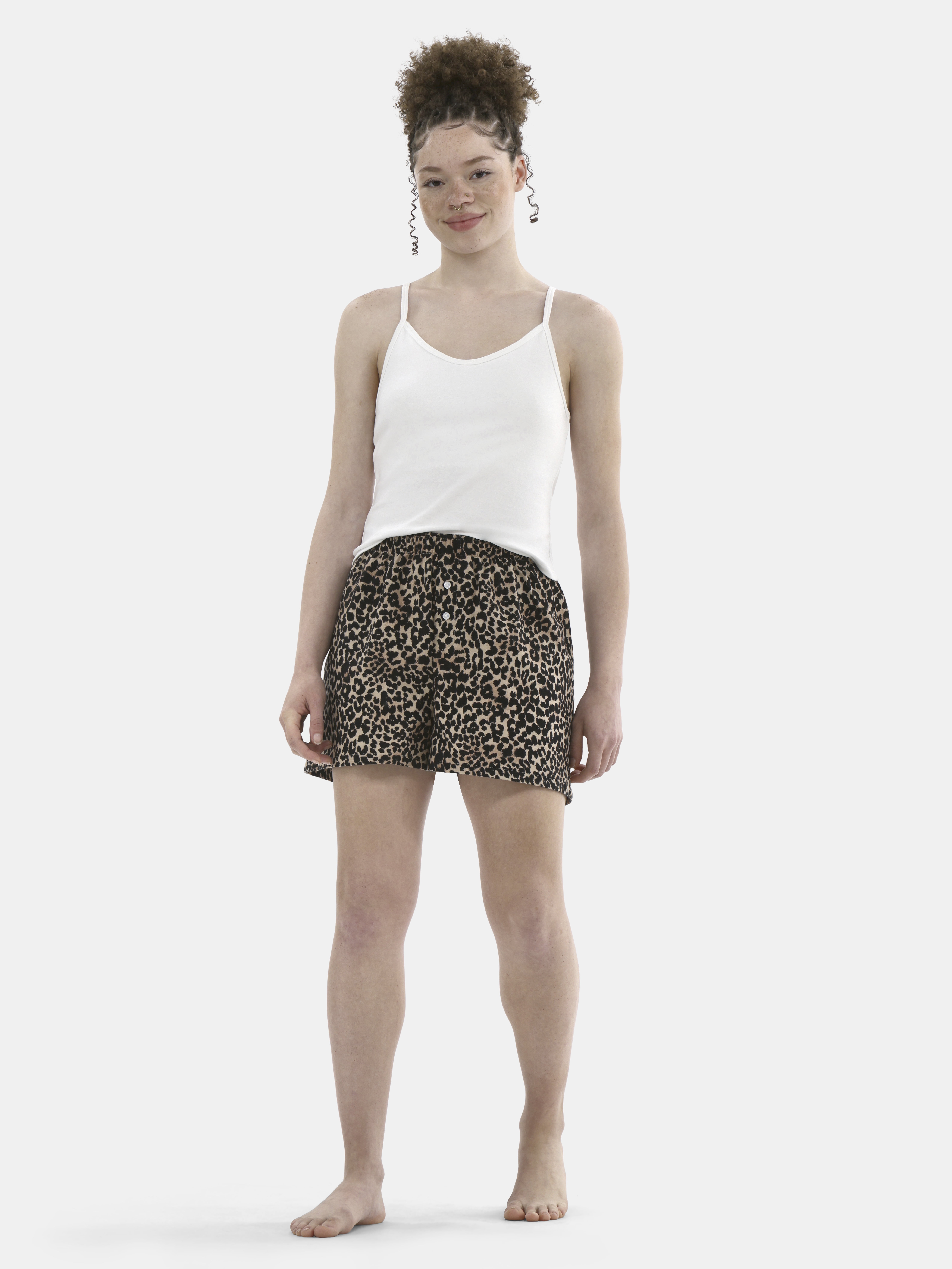 No Boundaries Sleepwear Boxer Shorts, Women's