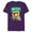 Purple, variant on Disney Channel Big City Greens - Short Sleeve Blended T-Shirt for Adults -Customized-Yellow