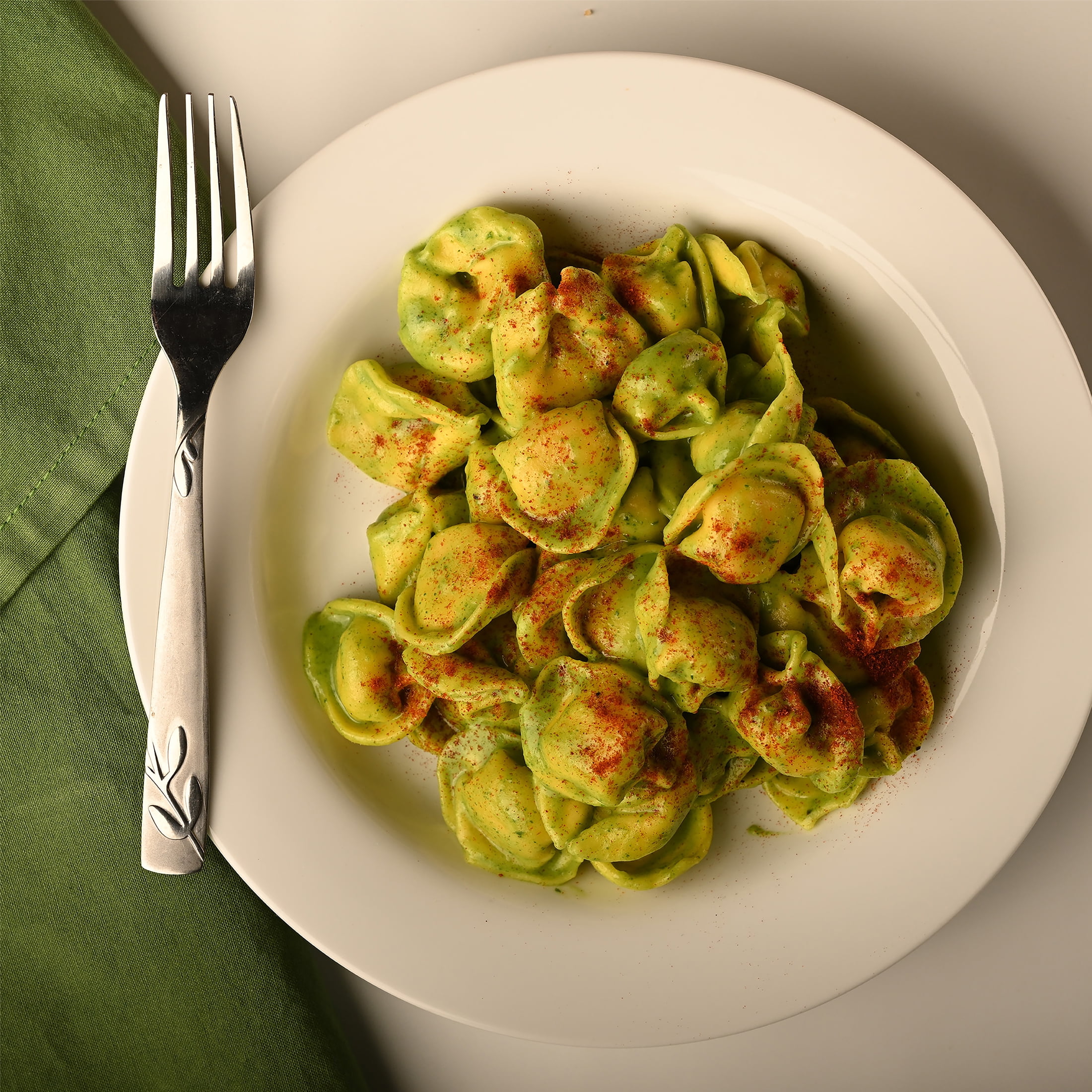 Louisa Four Cheese Tortellini, 19 oz Bag – Frozen Stuffed Pasta Appetizer with Ricotta, Mozzarella, Parmesan & Romano